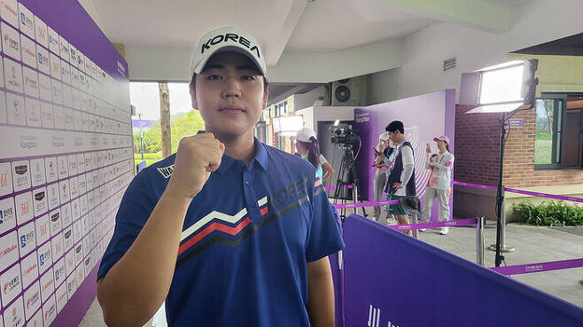 장유빈 단체전 1위