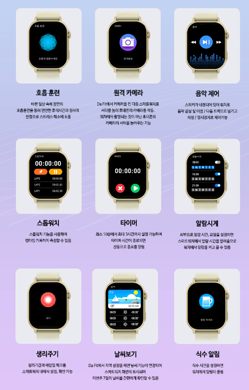 라플루 스마트워치 RS-07AMD