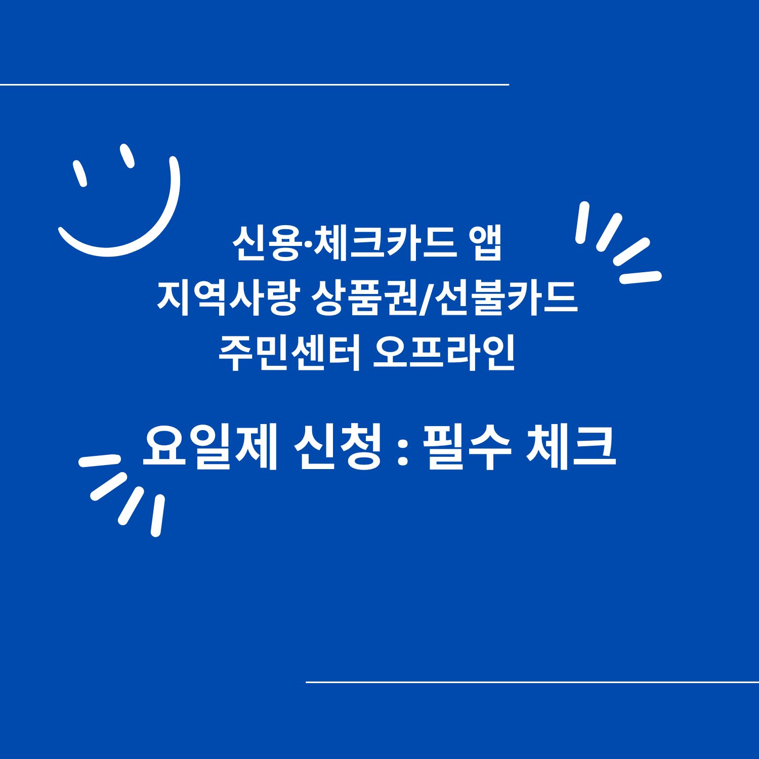 민생지원금 신청