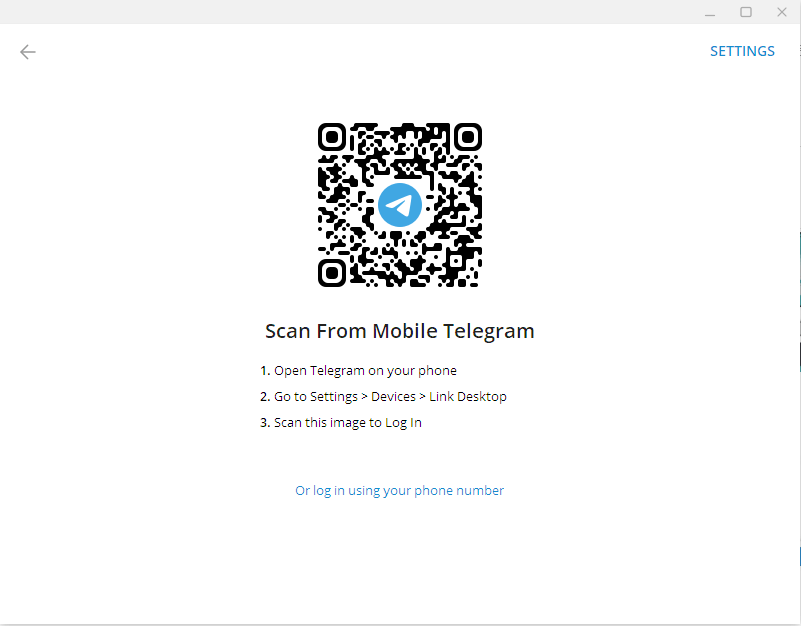 텔레그램-PC버전-무설치-실행-화면-이미지