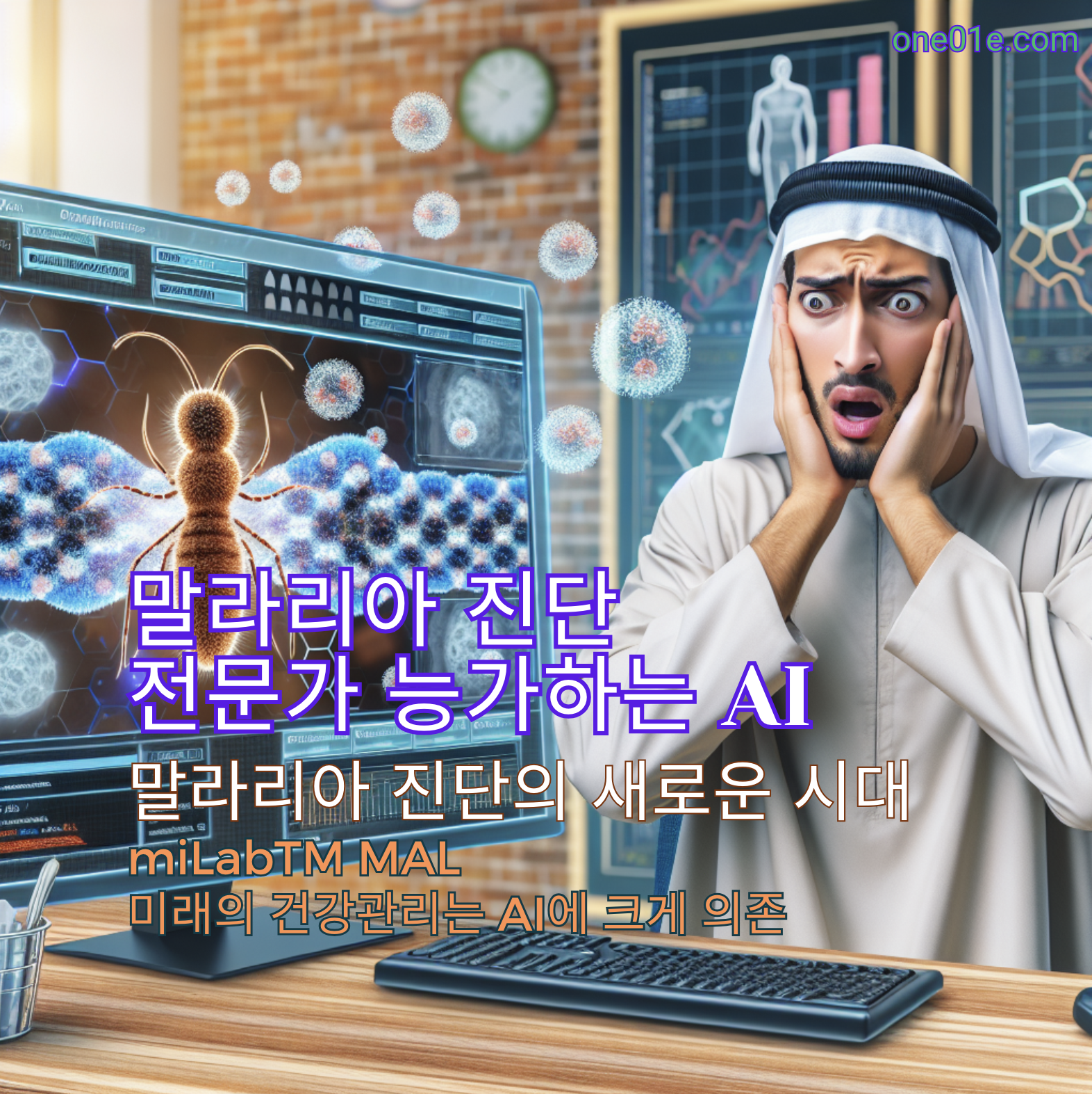 말라리아 진단 전문가 능가AI