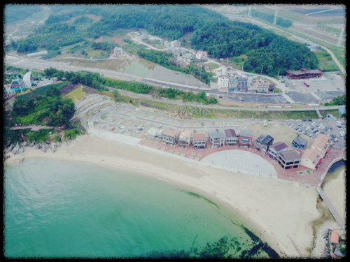 추암드론뷰