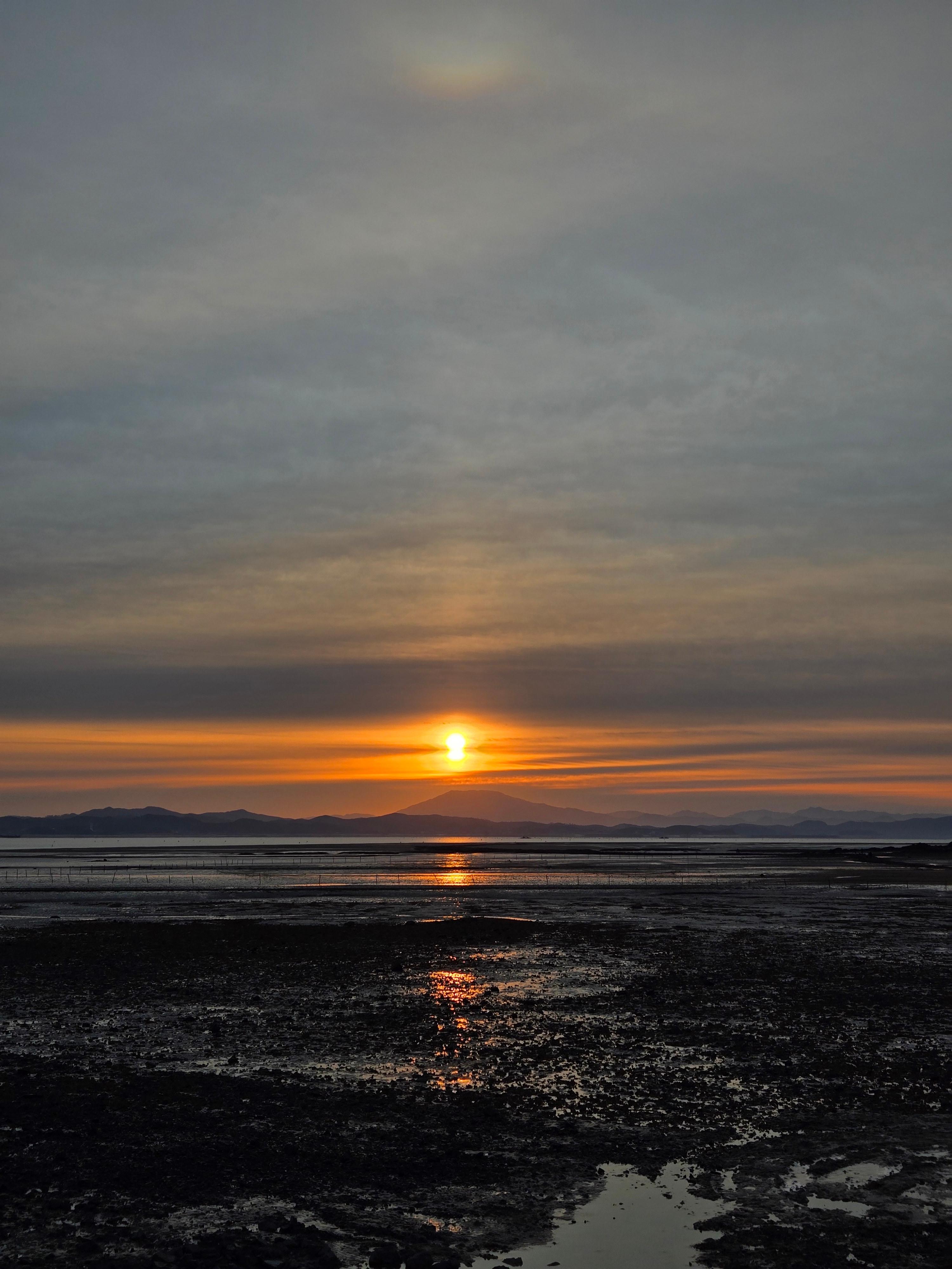 태안 황도 일출