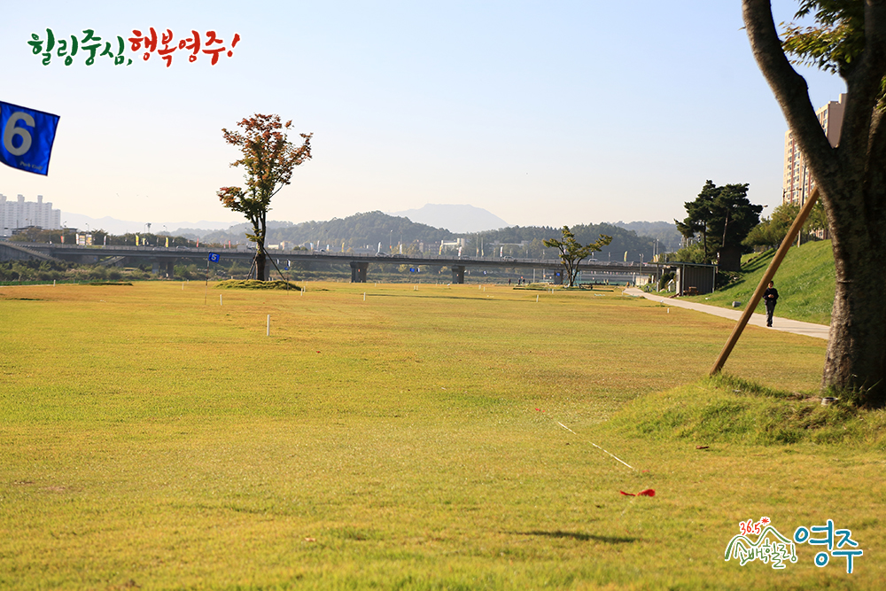 영주파크골프장 제2구장 전경

가흥동 46 가흥제1교 밑