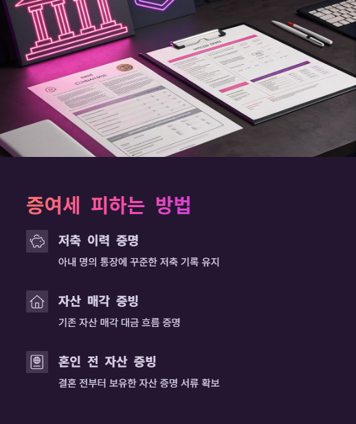 증여세 피하는 방법