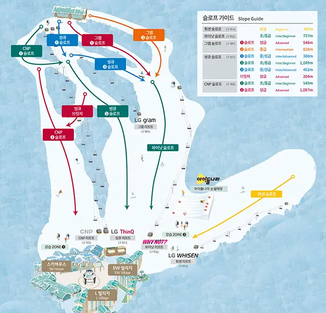 곤지암리조트-슬로프