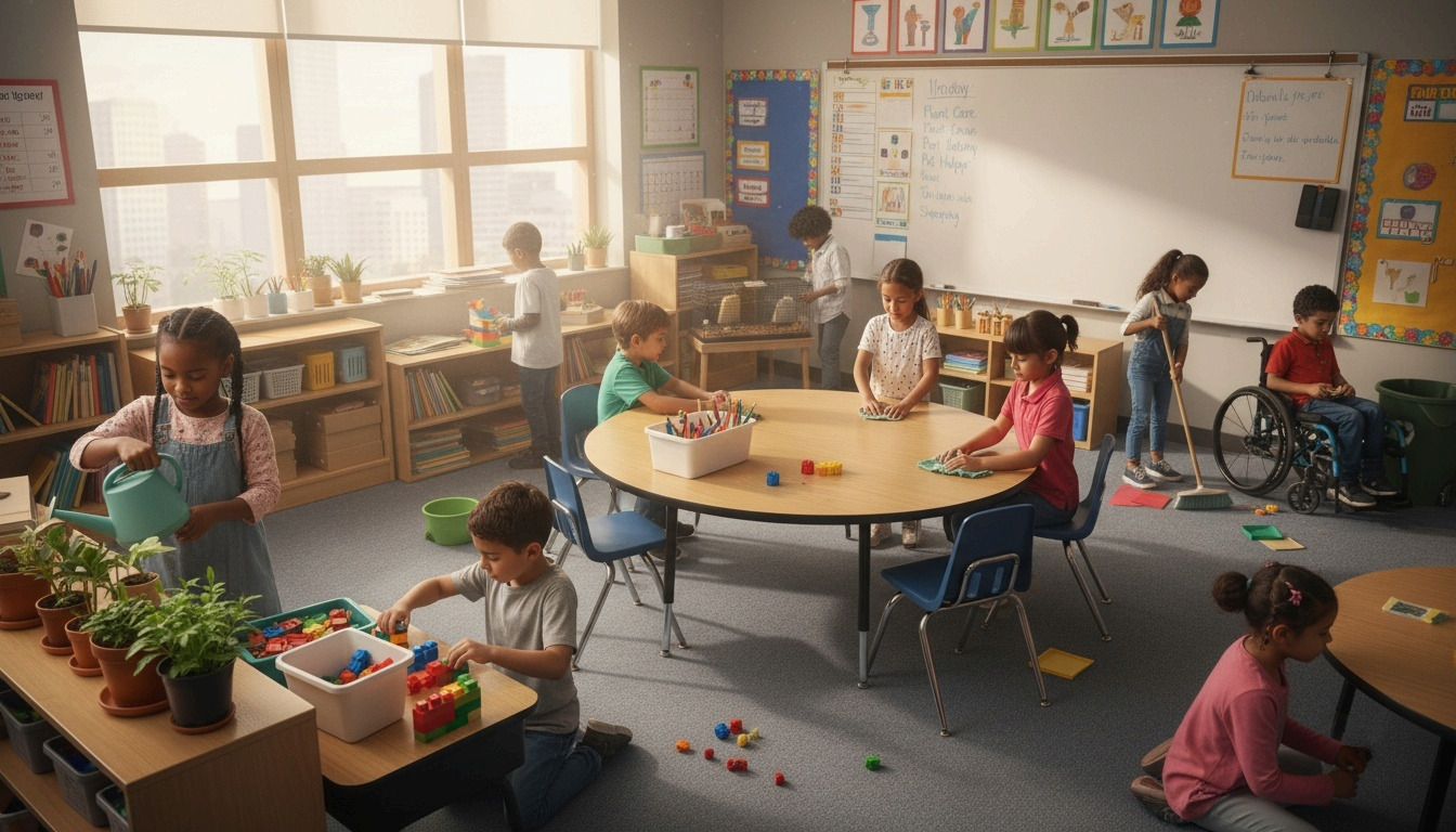 책임감을 키우는 학급 디자인 — “스스로 움직이는 교실, 어떻게 만들까?”