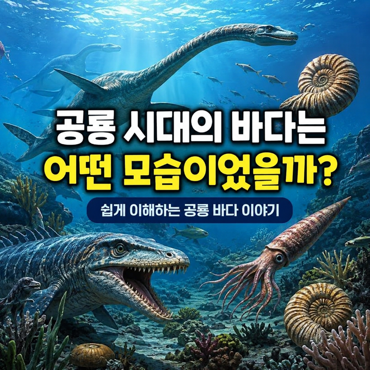 공룡 시대의 바다