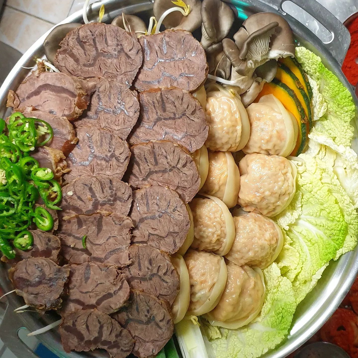 토요일은밥이좋아 만두전골