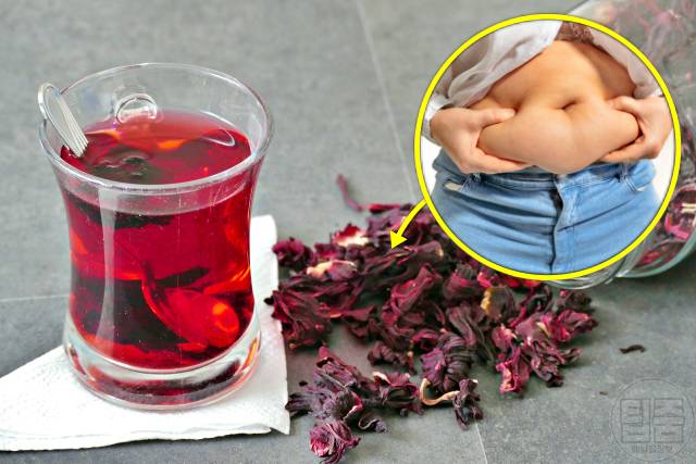 복부지방분해 차 추천 히비스커스차 폐경 후 뱃살 관리