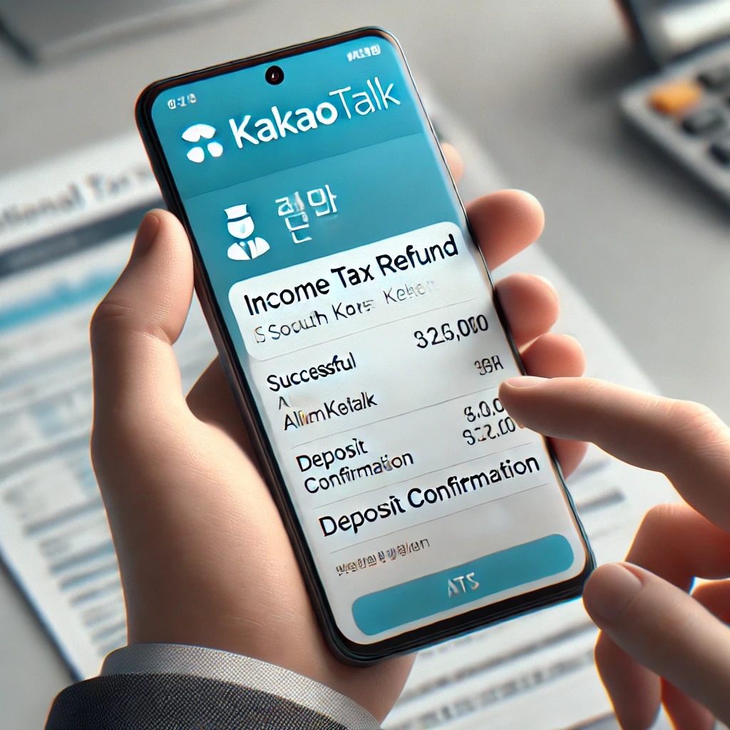 알림톡 환급 안내 
