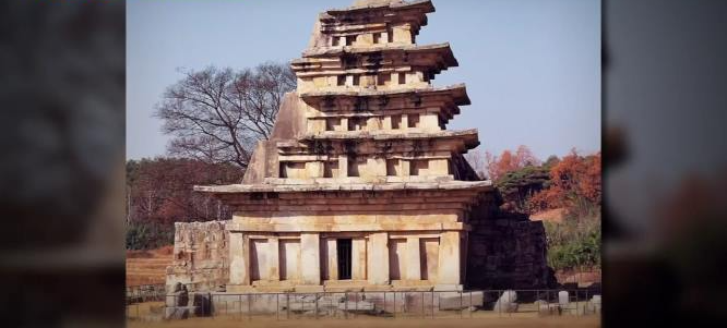 콘크리스가 다시 무너져 내린 모습