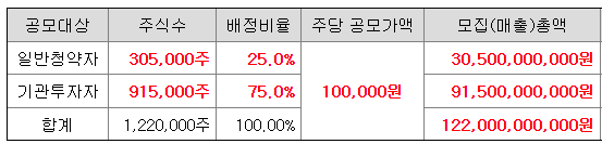 디에스단석 공모주 배정내역