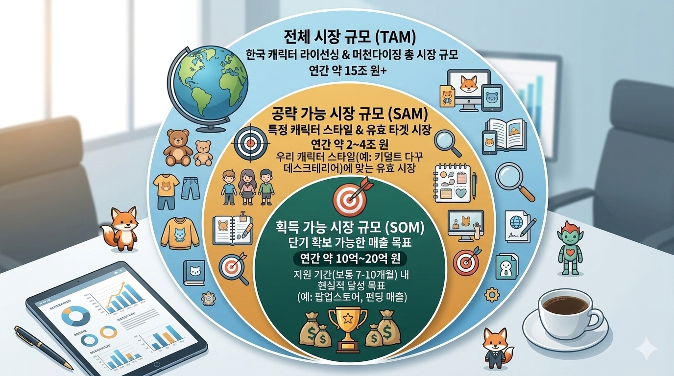 TAM, SAM, SOM 설명