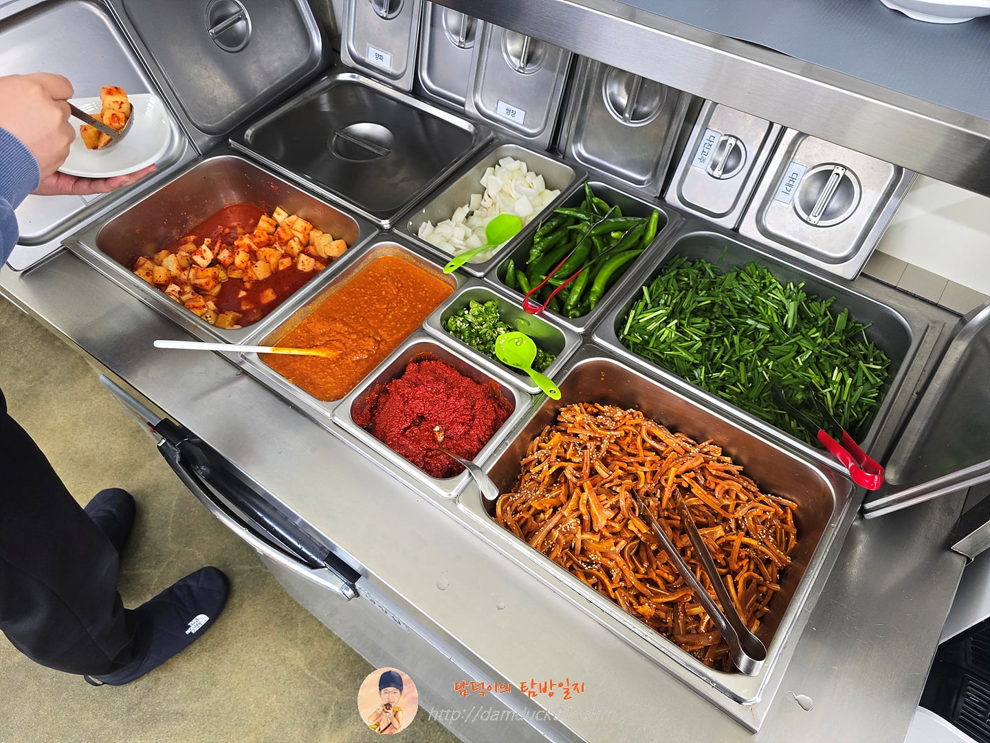 담미순대국 셀프 바