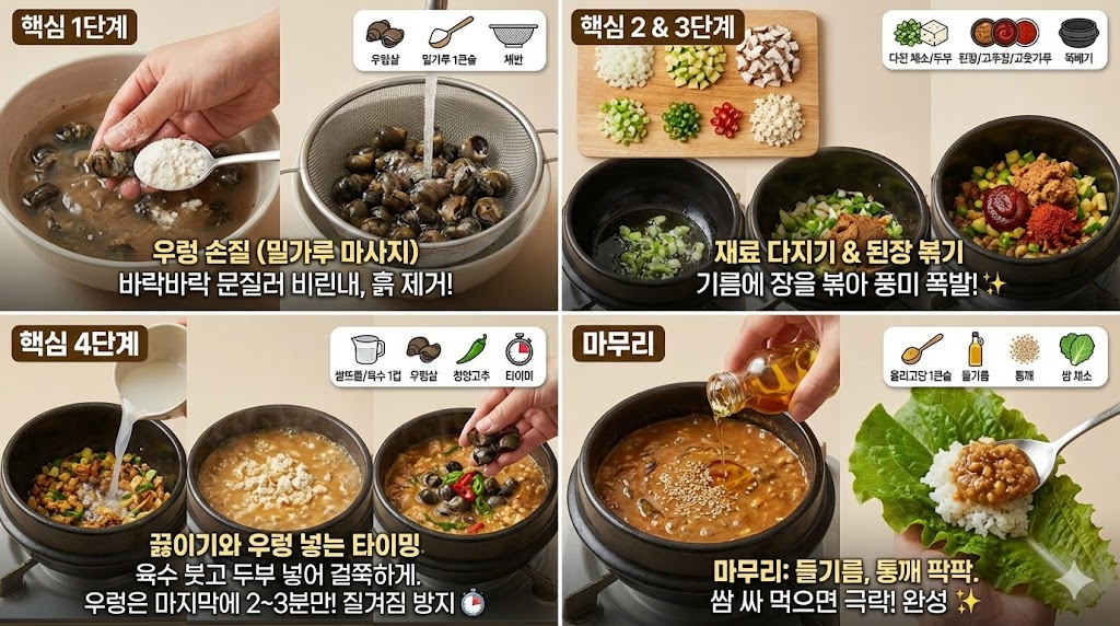 우렁된장 맛있게 만드는법