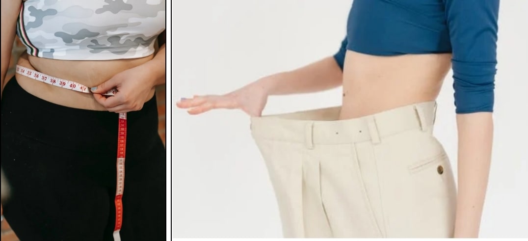 다이어트 전과 후 모습