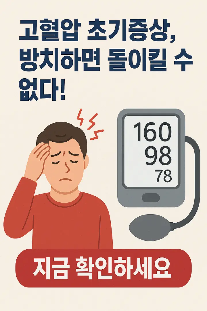 고혈압 방치 이미지