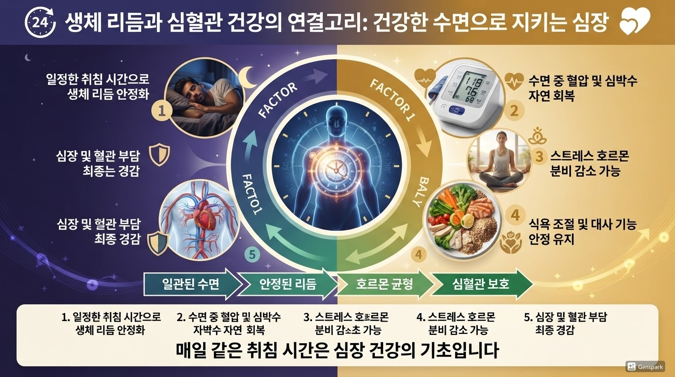 생체리듬과 심혈관 건강의 관계