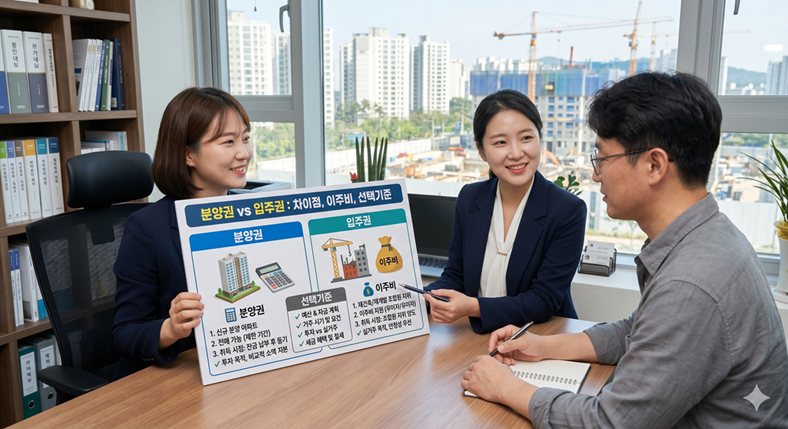 분양권과 입주권의 차이