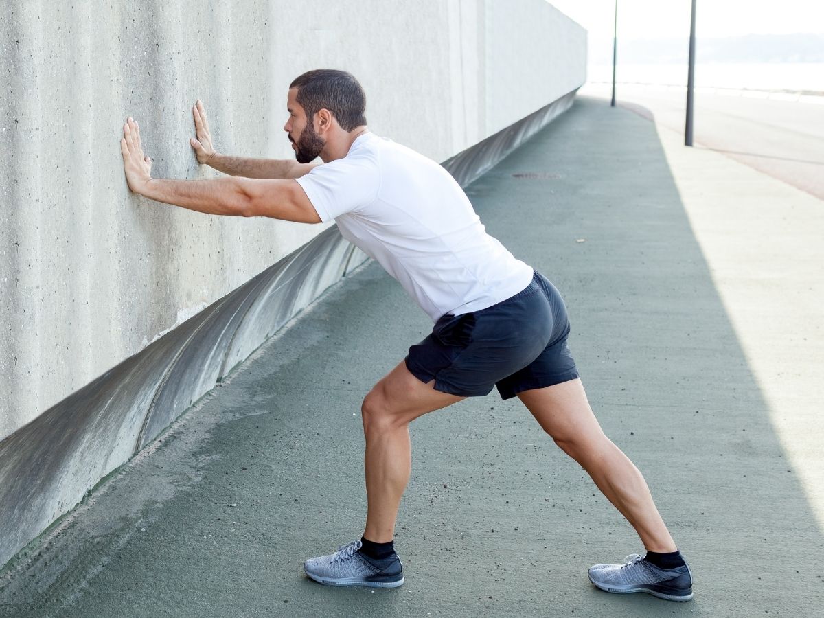 종아리 알 빼는 스트레칭