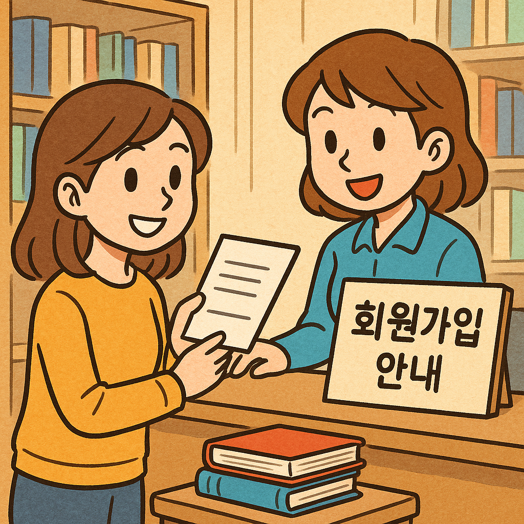 공공도서관 회원가입부터 대출까지