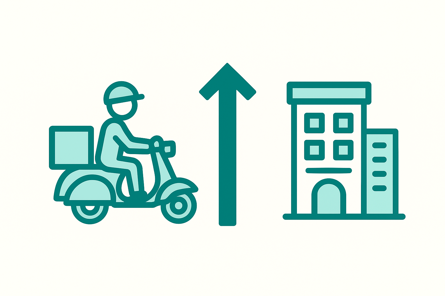 배달비 급증과 재택근무로 인한 문제와 관련된 이미지입니다.