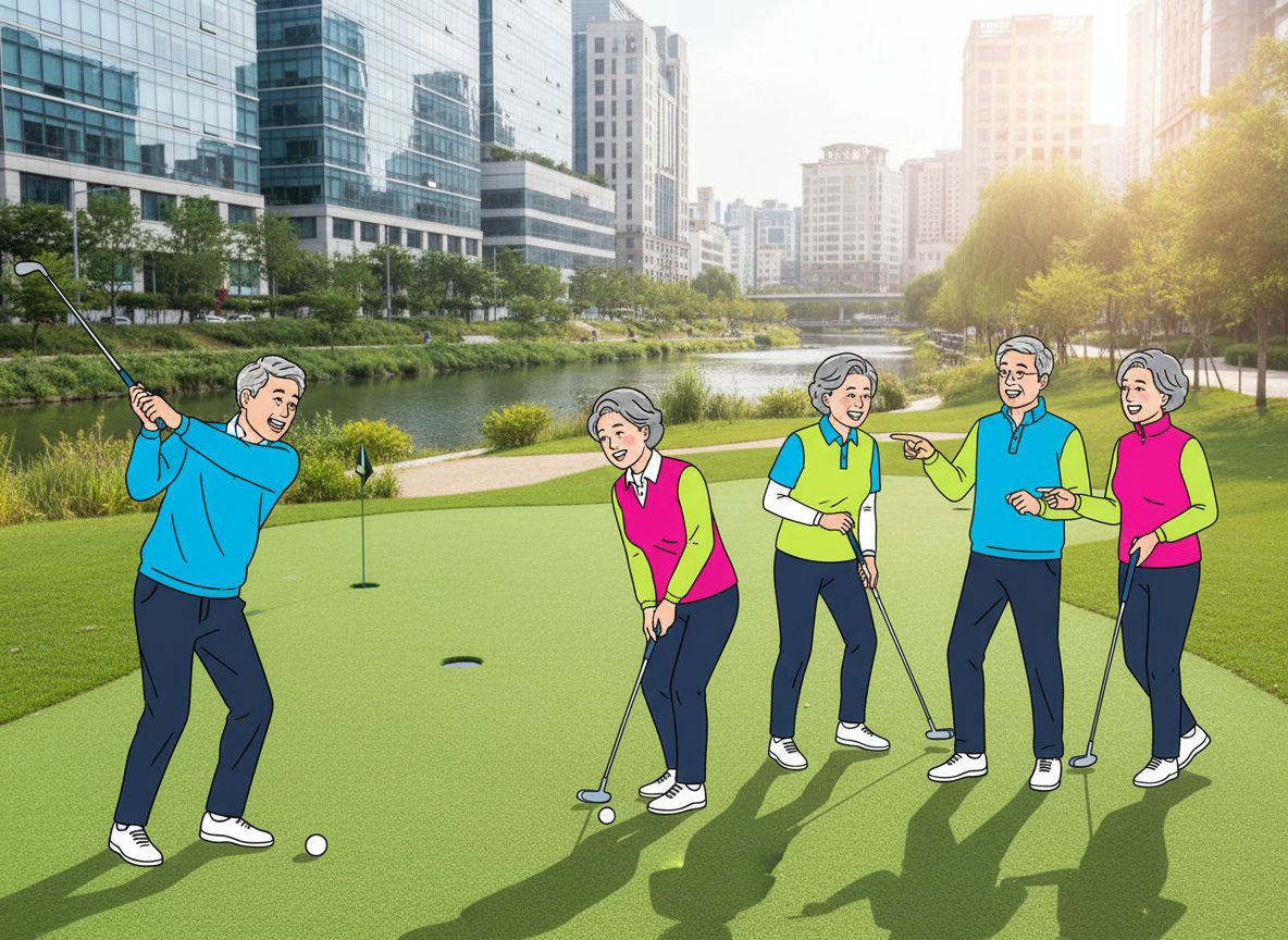 잠실 파크골프장 예약 일정 주차