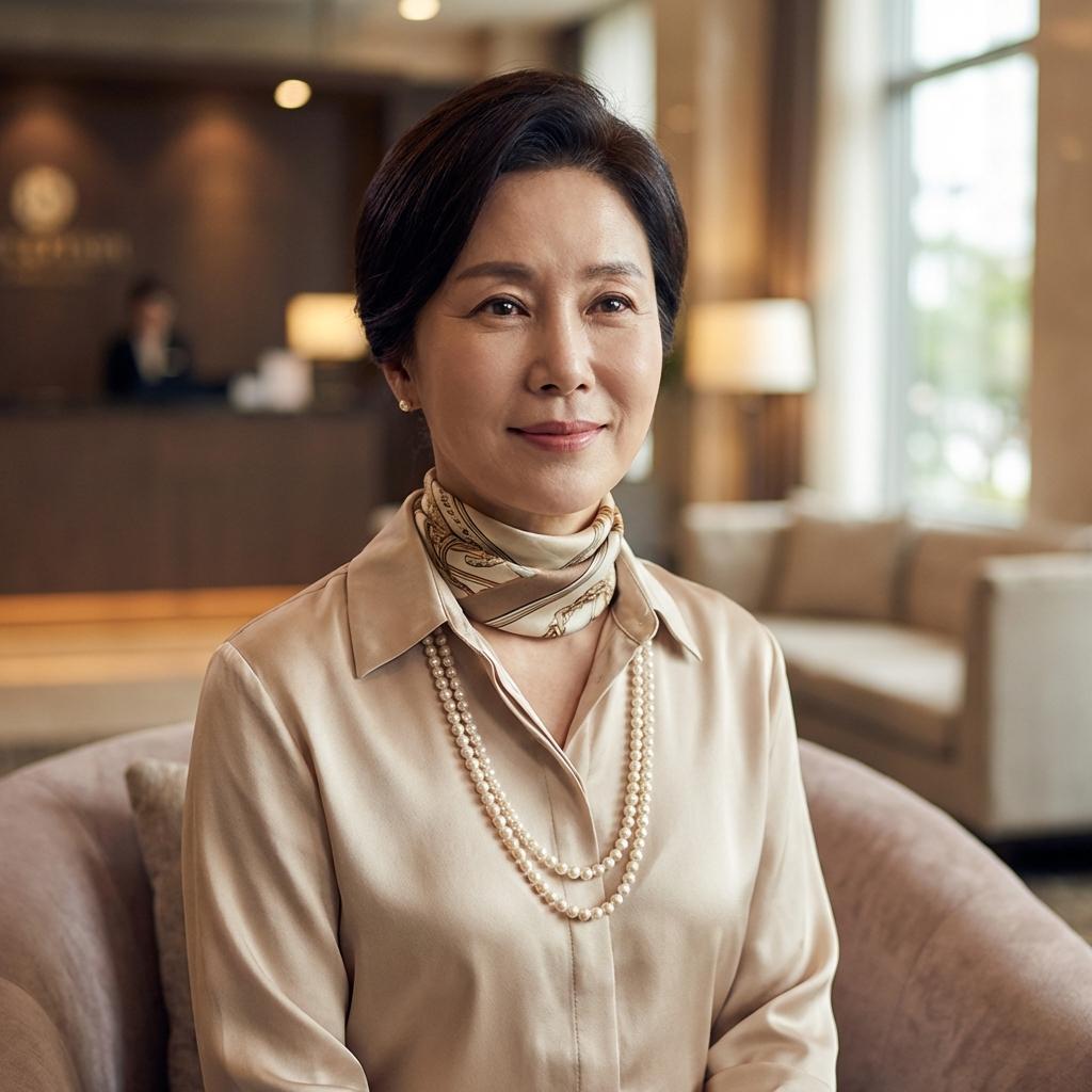 혼주 양장에 어울리는 진주 액세서리 및 스카프 매칭 팁