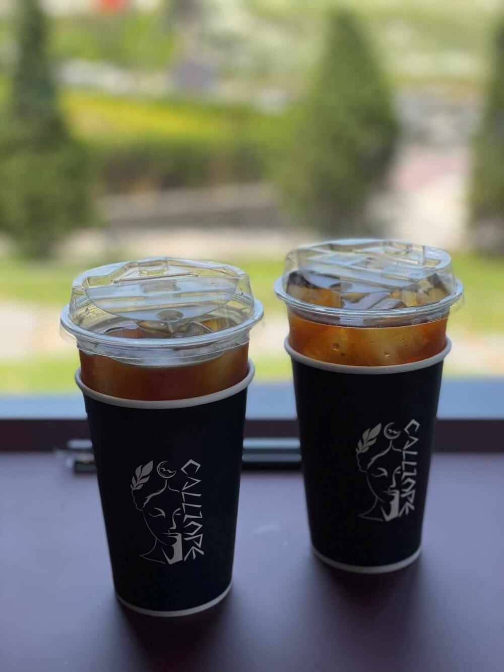 용인-칼리오페-카페-주문한-음료-모습