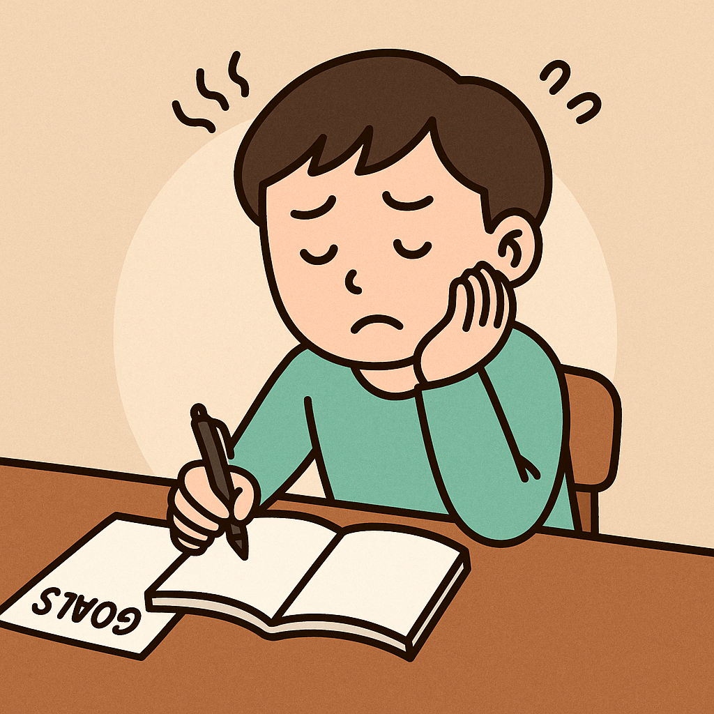 목표는 있는데 실천이 안 될 때