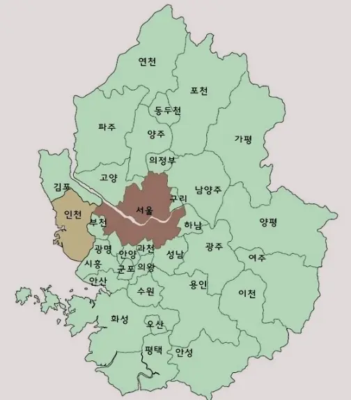 경기도지도