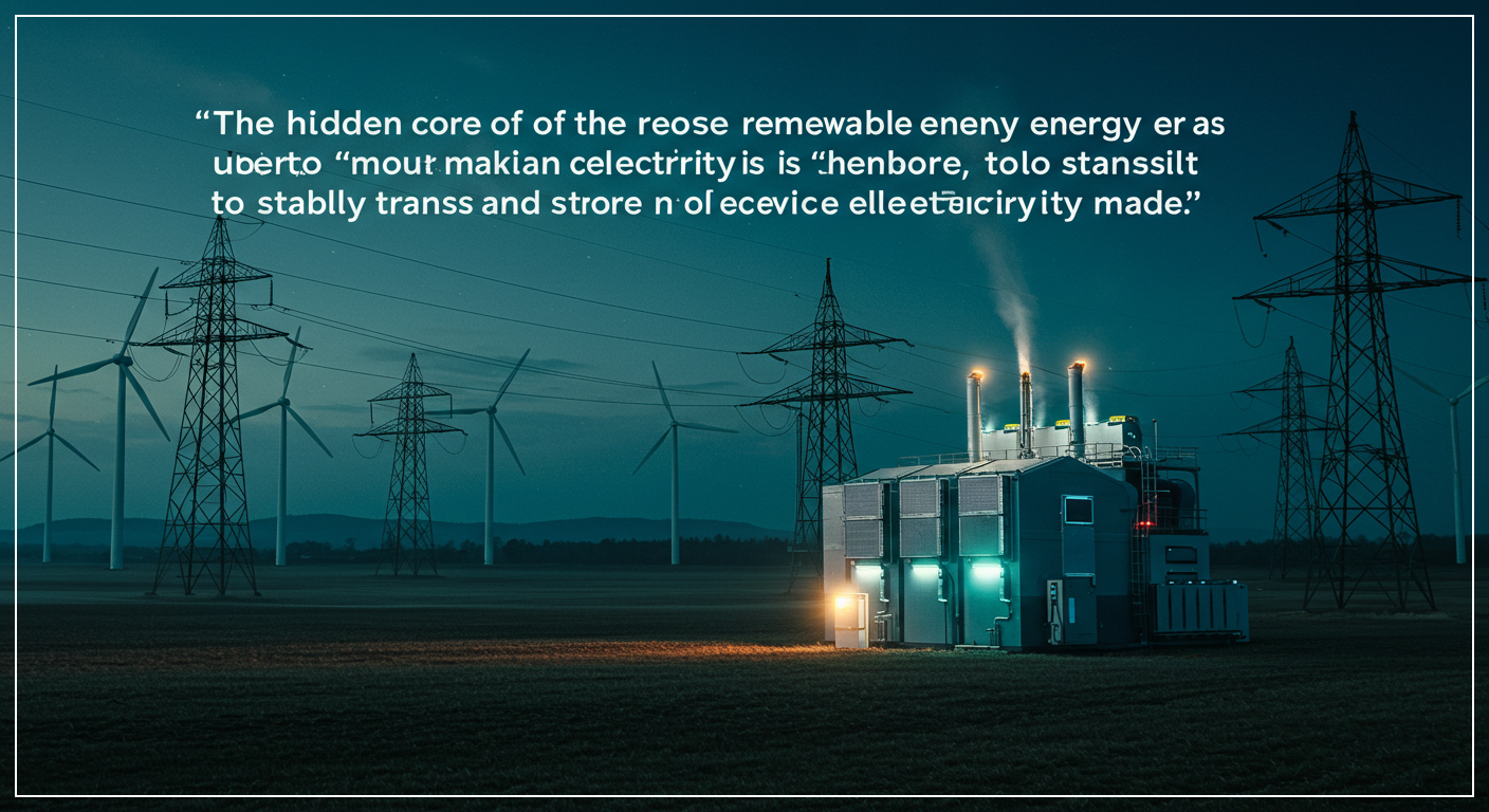 글로벌 전력망·에너지 저장 인프라 – 재생에너지 시대의 숨은 핵심 : 코시팅(KST)