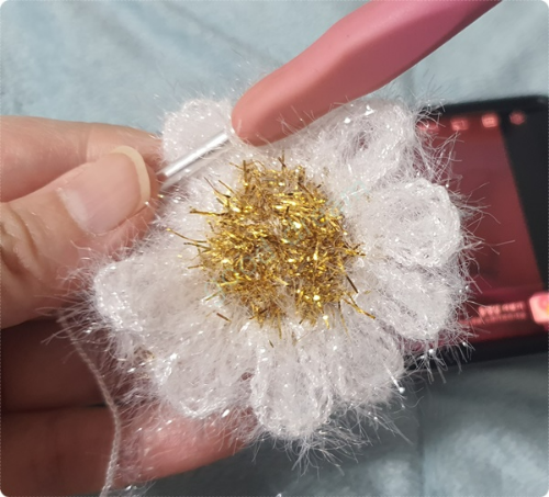 예쁜곰팅 왕꽃 수세미