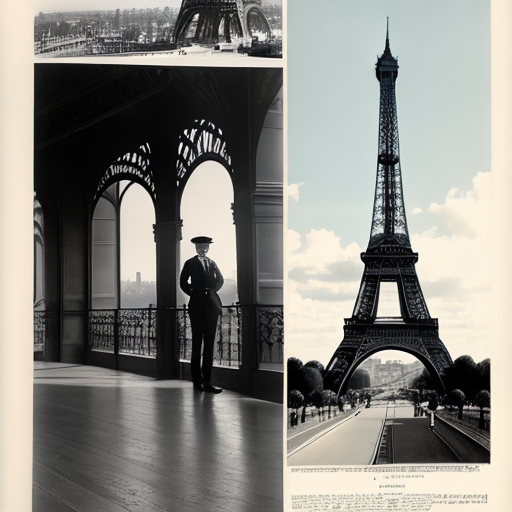 에펠탑 완공 Eiffel Tower completion (1889)