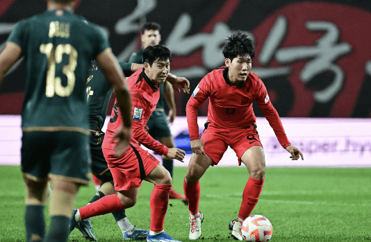 대표팀 경기 모습