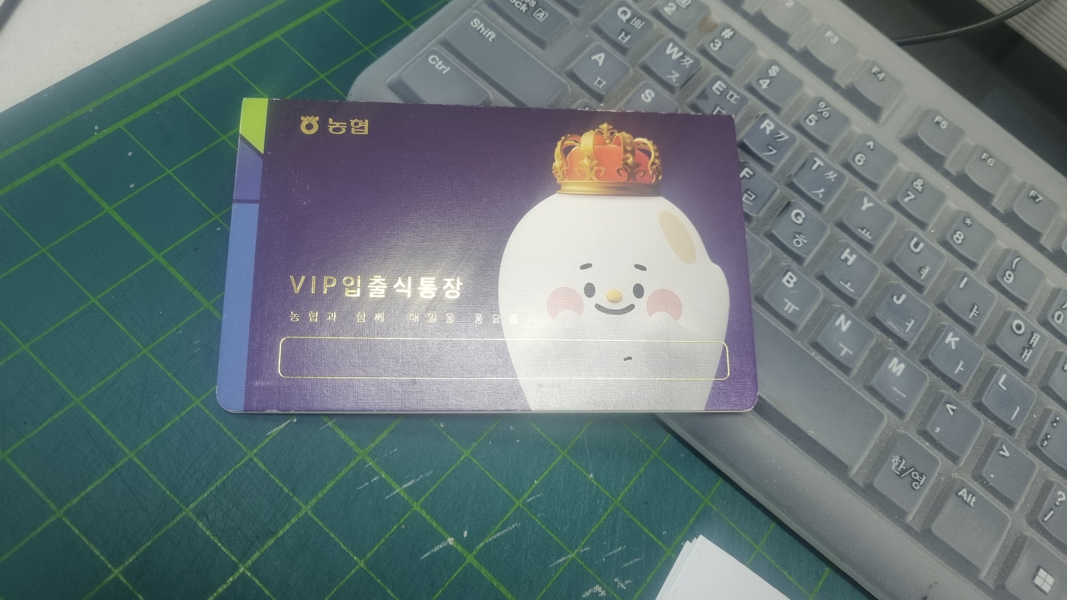 급여 통장사진