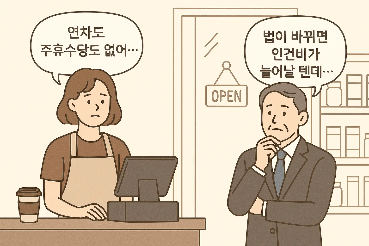 5인 미만 사업장 근로기준법 확대