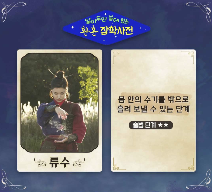 드라마 환혼의 용어 류수