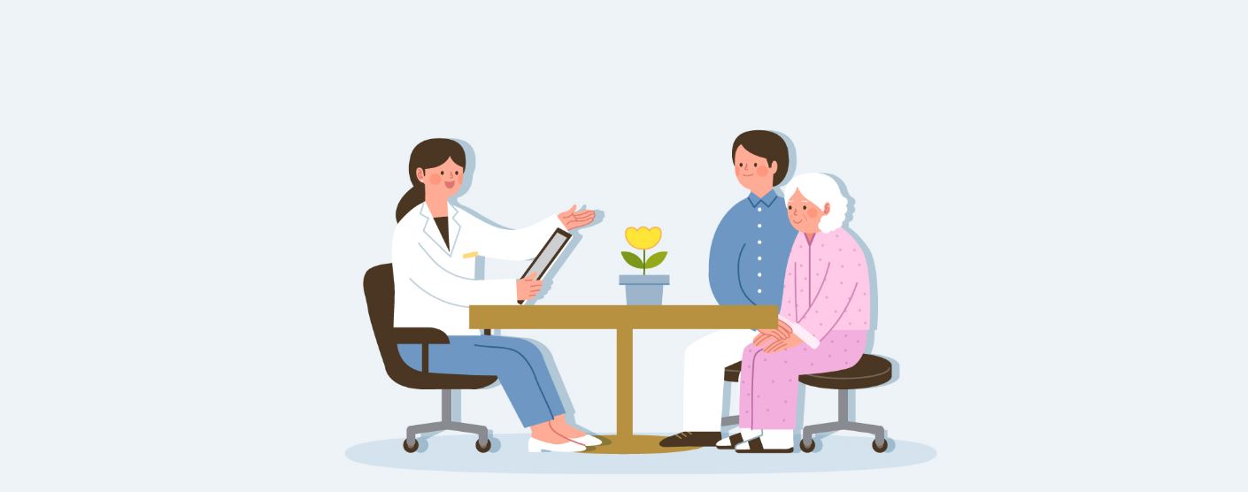 2024 치매 조기검진 안내 배너 - 치매 예방을 위한 무료 검진