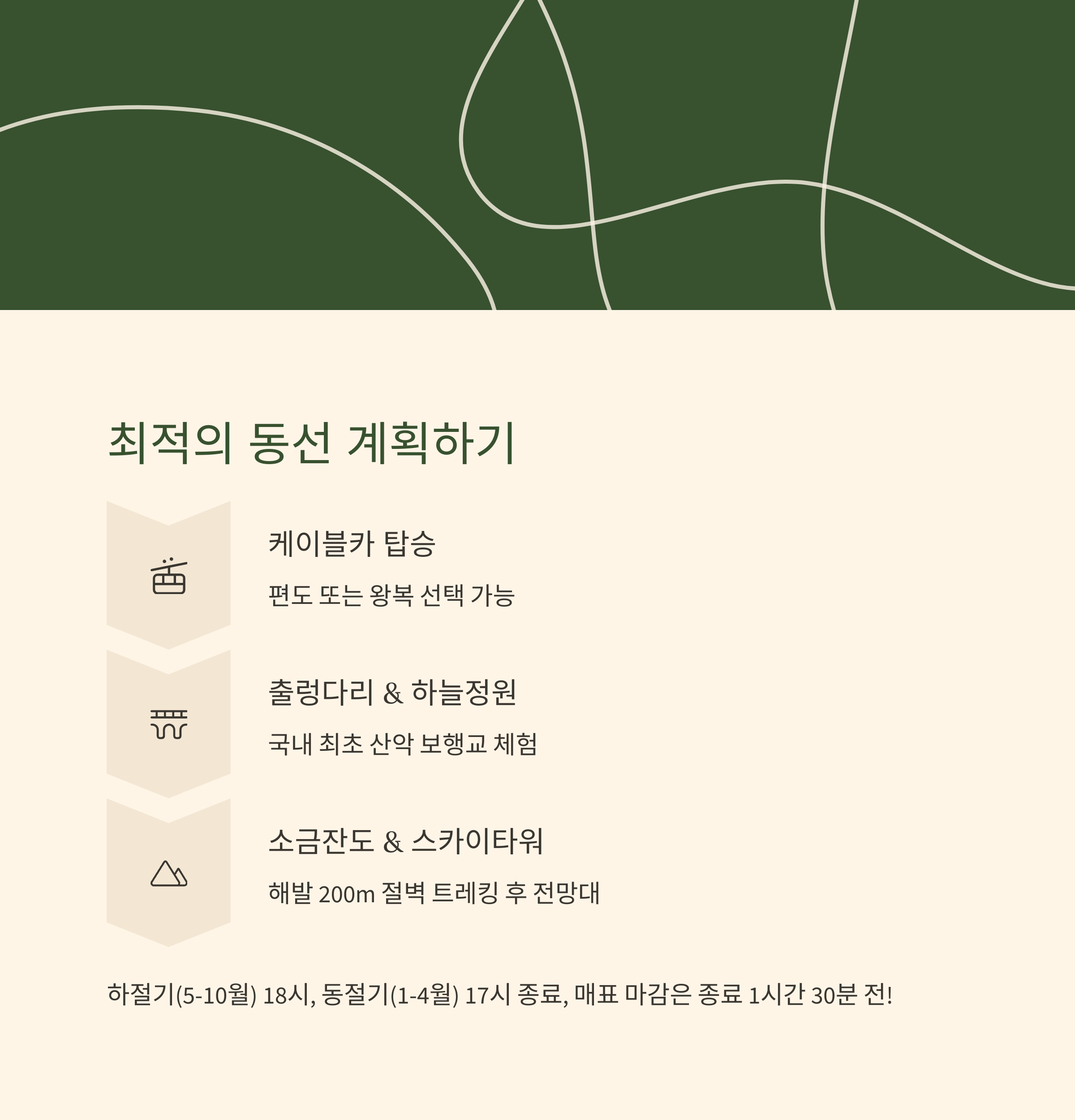 국내 최장 출렁다리와 케이블카, 원주 소금산 그랜드밸리