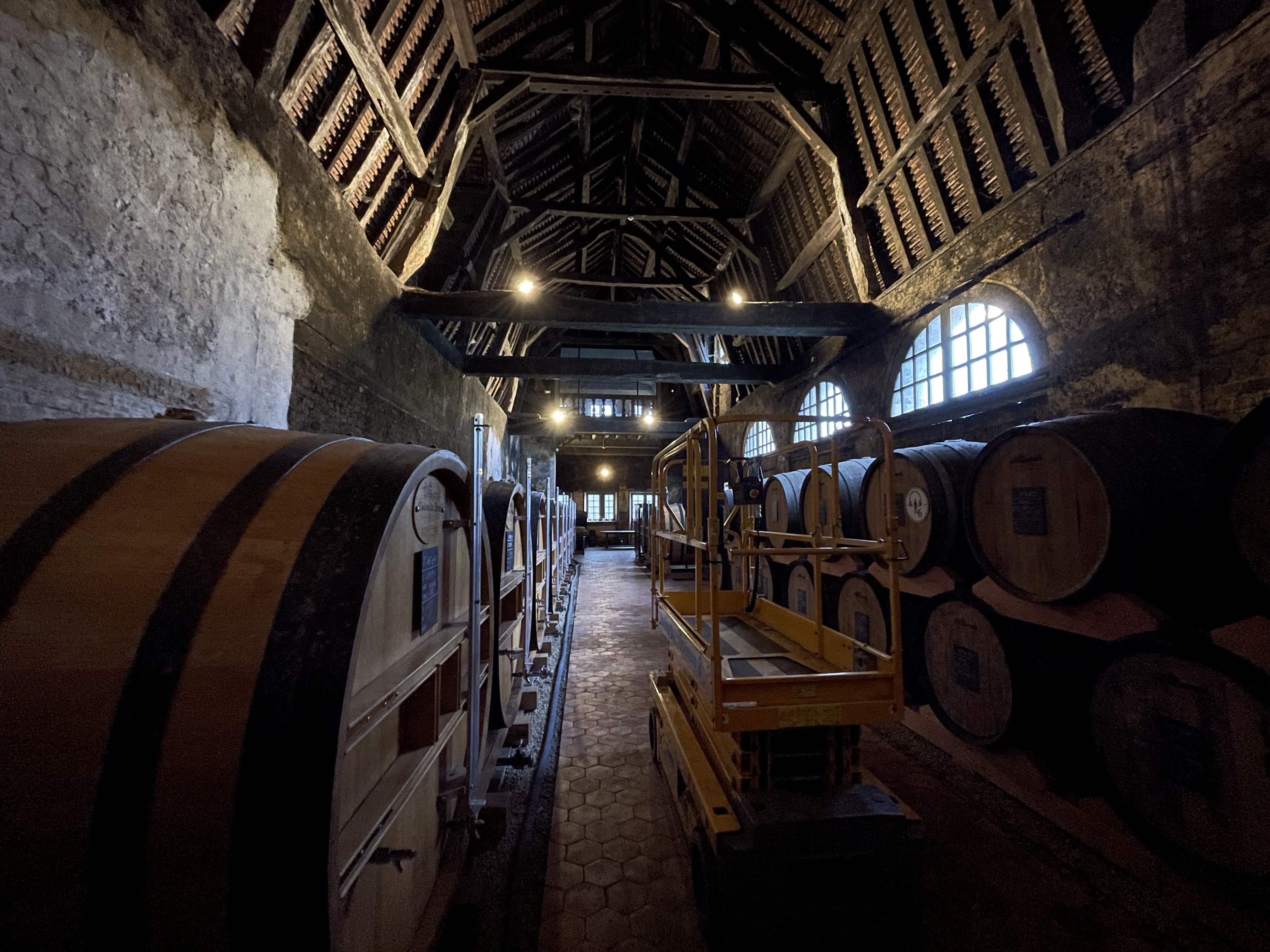 Ch&acirc;teau du Breuil 숙성 창고