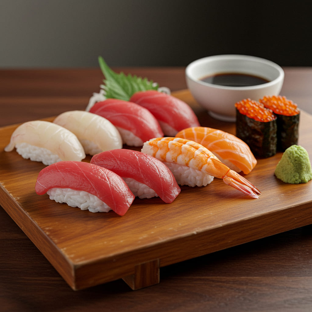 도쿄 스타일 스시 플래터