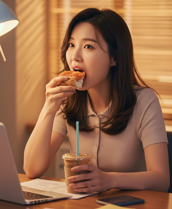 나도 모르게 공기를 삼키는 습관