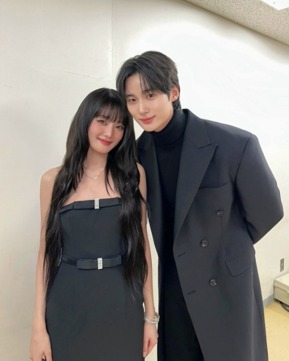 (여자)아이들 민니 변우석 [사진=민니 SNS]