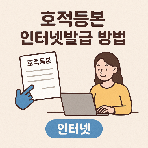 호적등본 인터넷발급