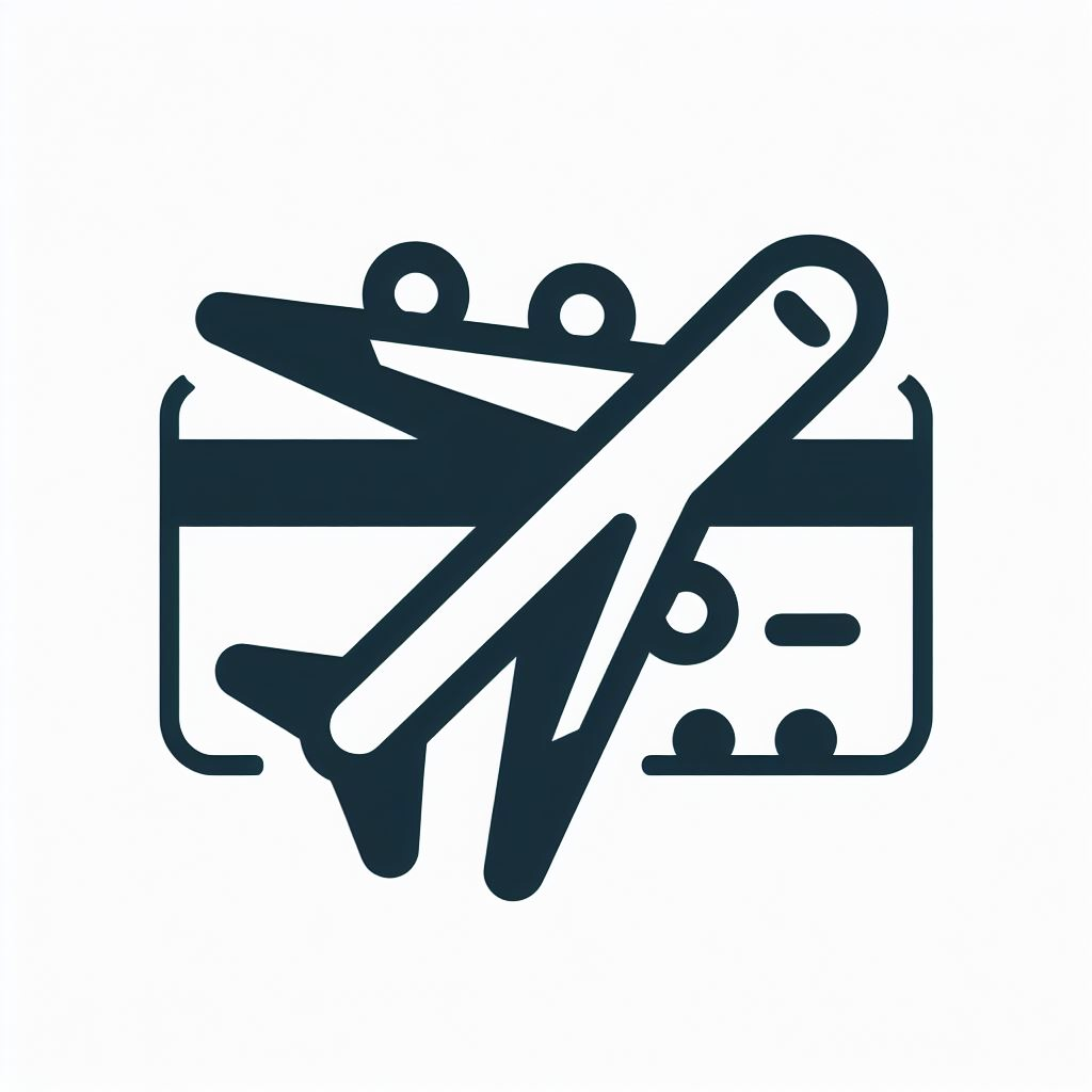 비행기 신용카드 로고 3