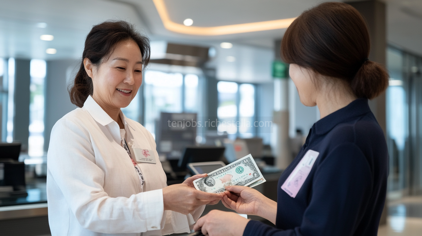 산불피해 지폐교환