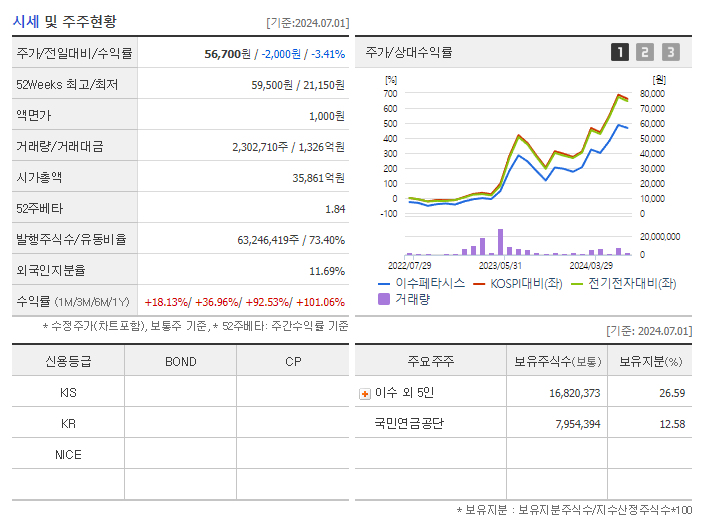 이수페타시스_기업개요