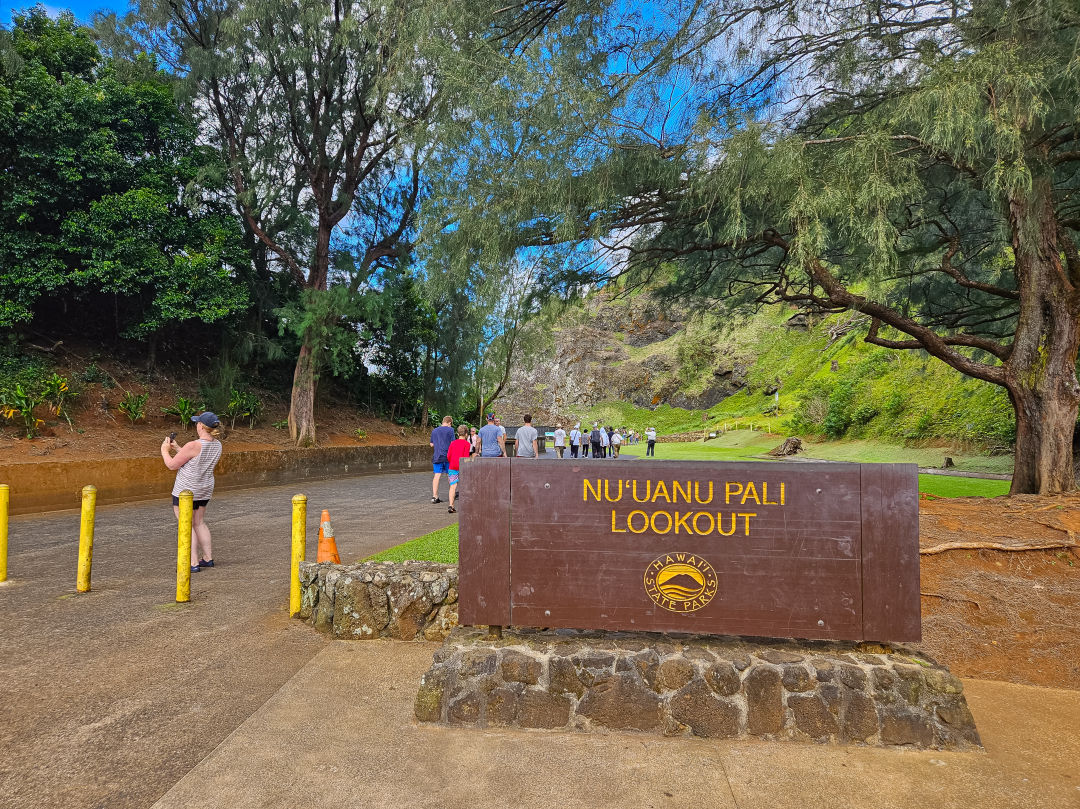 누우아누팔리 전망대 입구